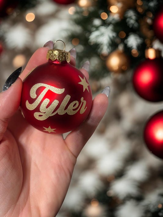 Boule de Noël personnalisé