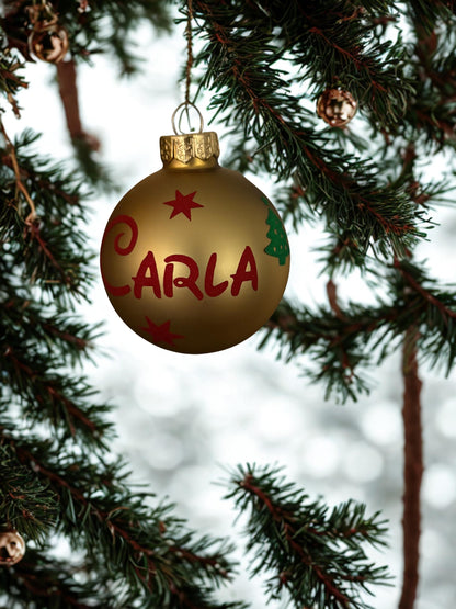 Boule de Noël personnalisé