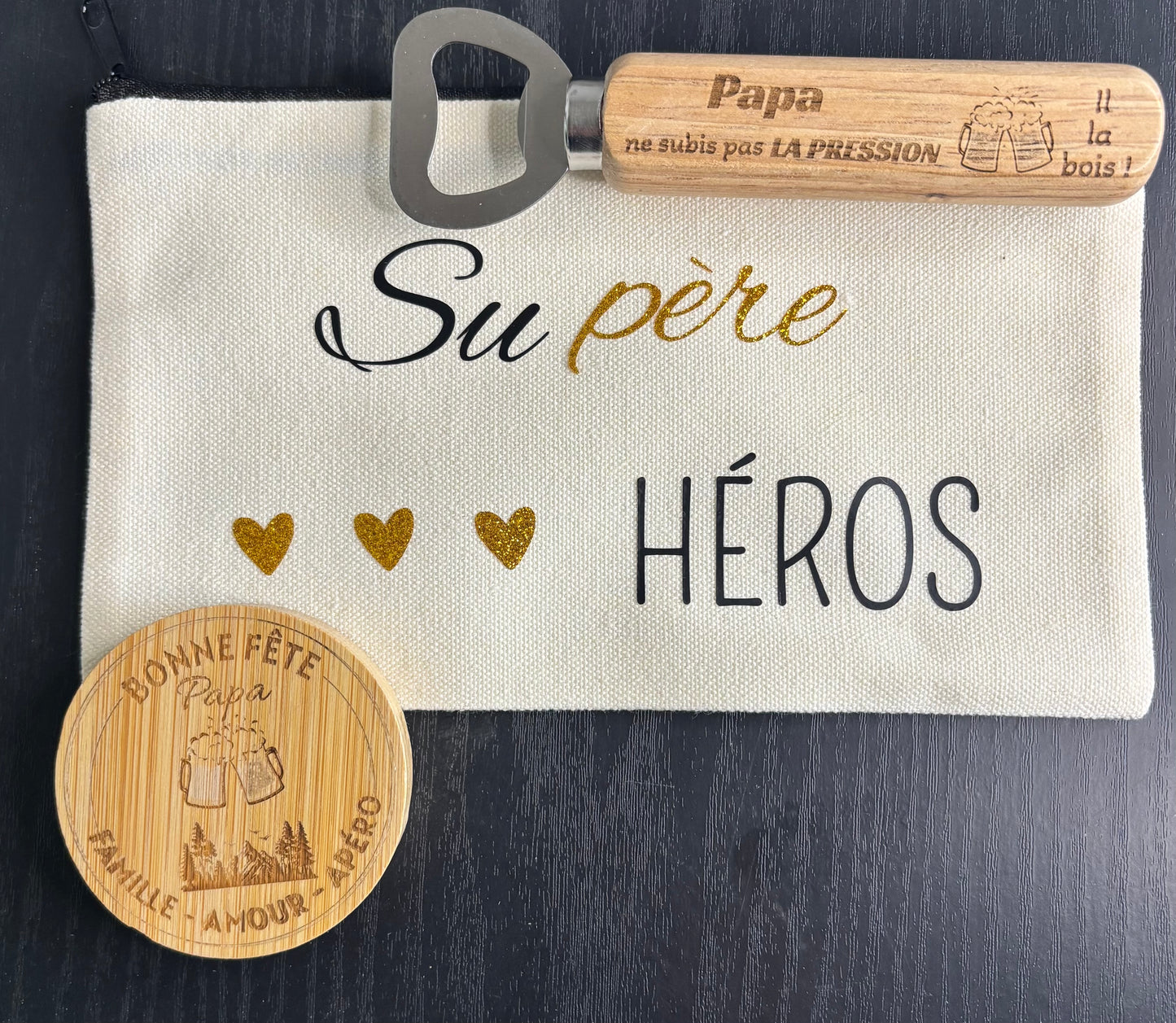 Pochette personnalisée - fête - anniversaire - maman - père