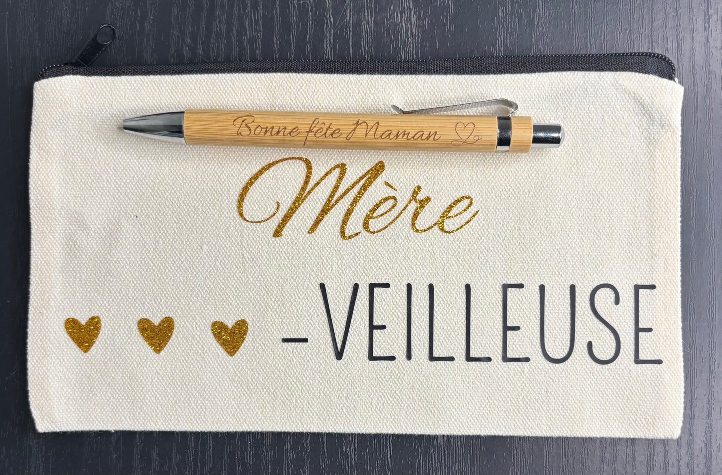 Pochette personnalisée - fête - anniversaire - maman - père