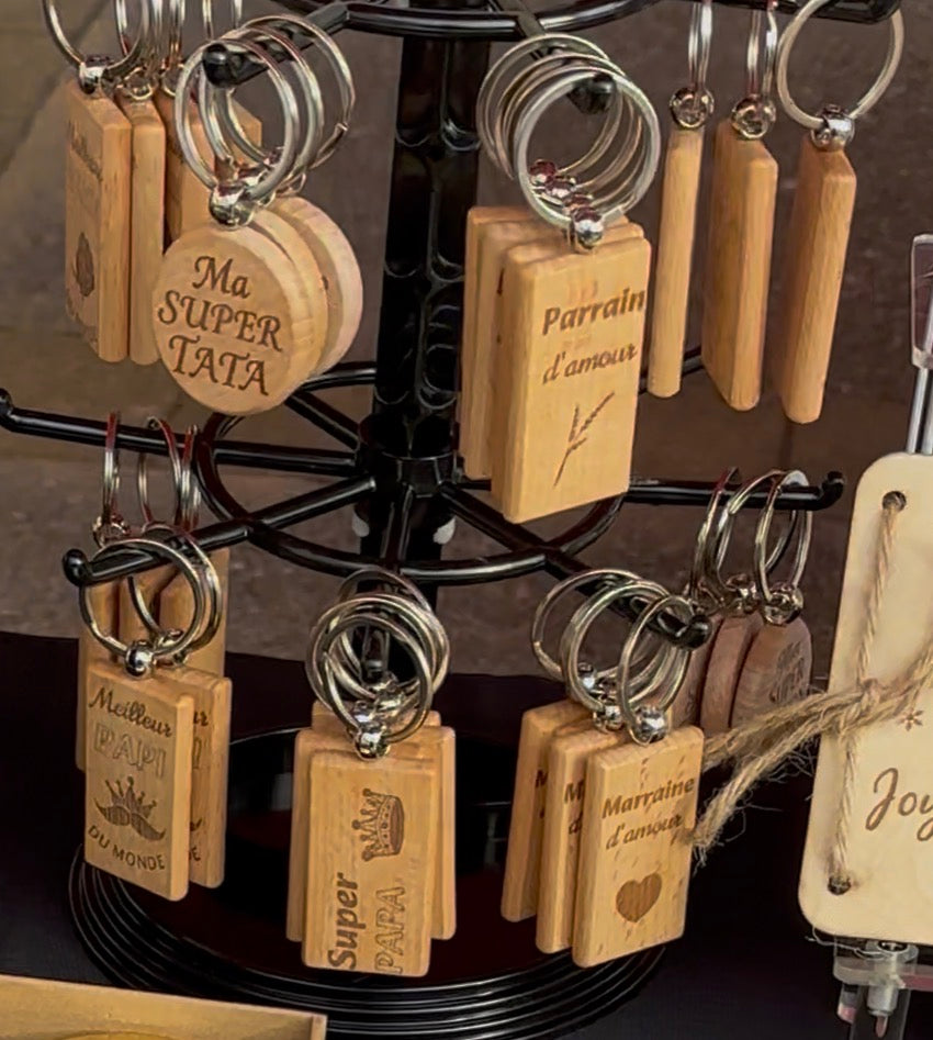 Porte clés personnalisés
