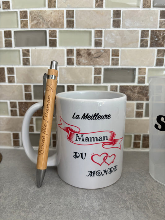 Mug personnalisé pour fêtes des mères- fête des pères