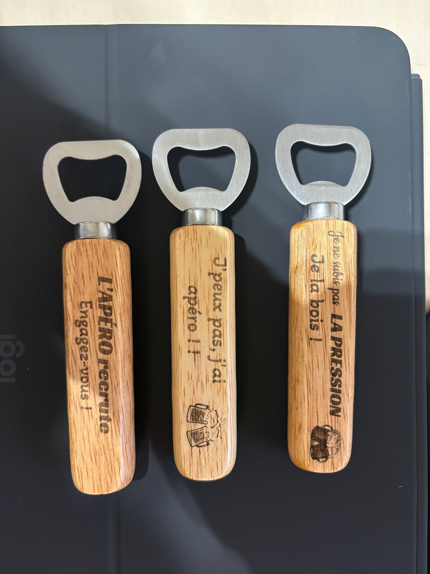 Ouvre-bouteille personnalisé - Cadeau original et utile