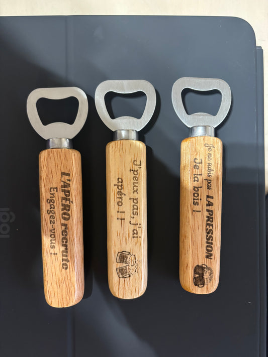 Ouvre-bouteille personnalisé - Cadeau original et utile