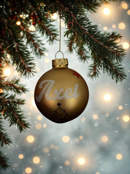 Boule de Noël personnalisé