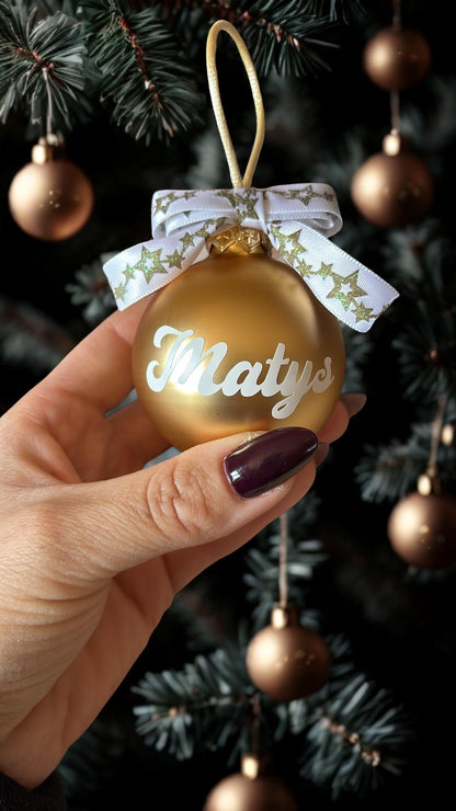 Boule de Noël personnalisé
